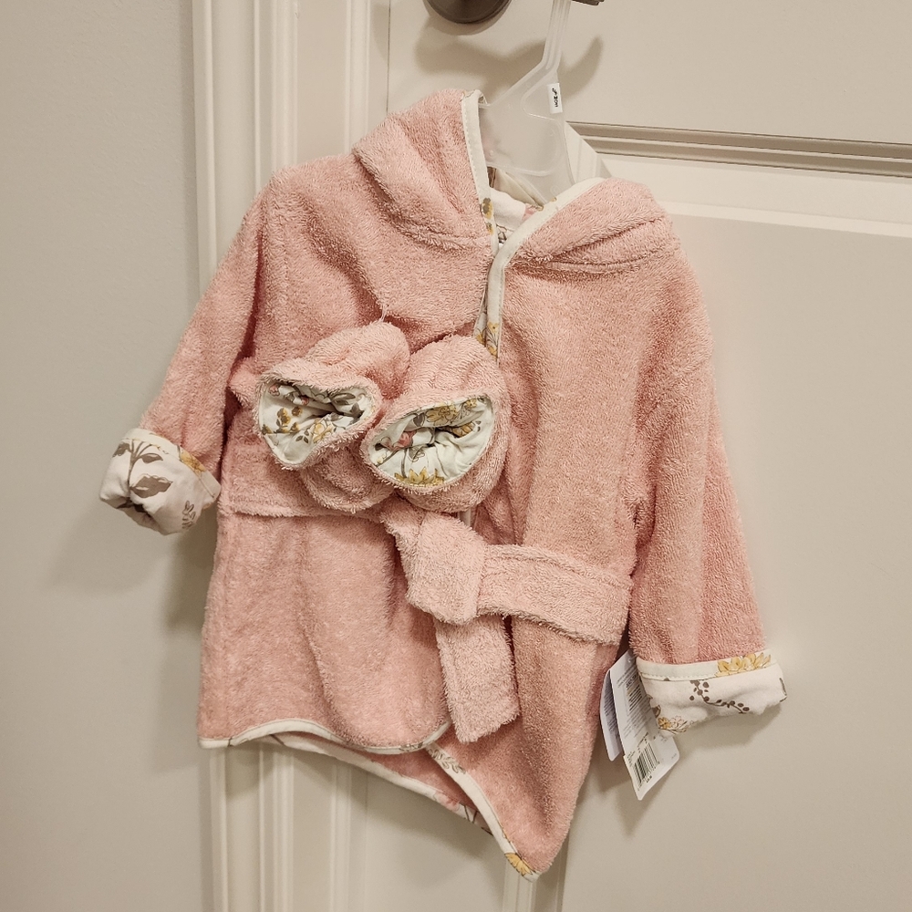 Baby bath robe